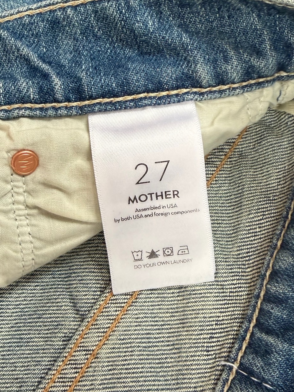 NWT MOTHER Dodger Flood Jean - Picture 9 of 11